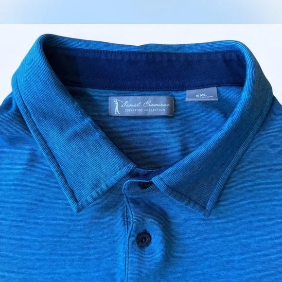 Daniel Cremieux Vibrant Blue Polo Shirt - Picture 2 of 3